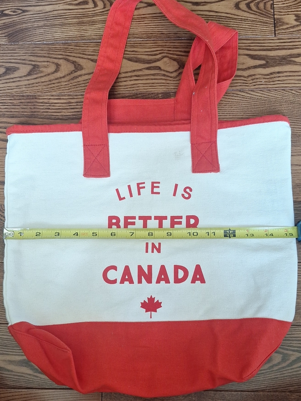 Indigo Life Is Better In Canada Tote Bag - Picture 6 of 7